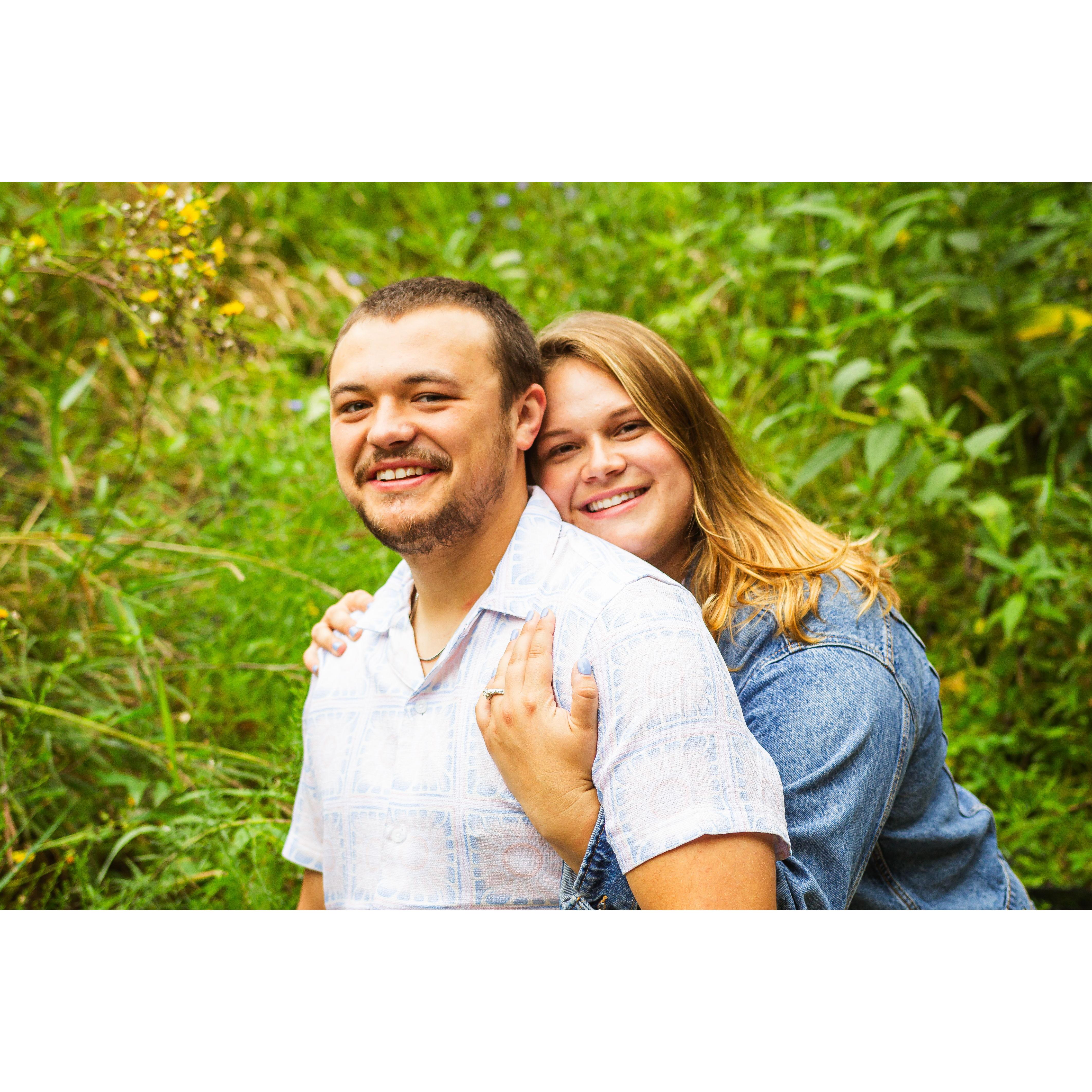 Photo from our Engagement shoot in Elgin, IL.