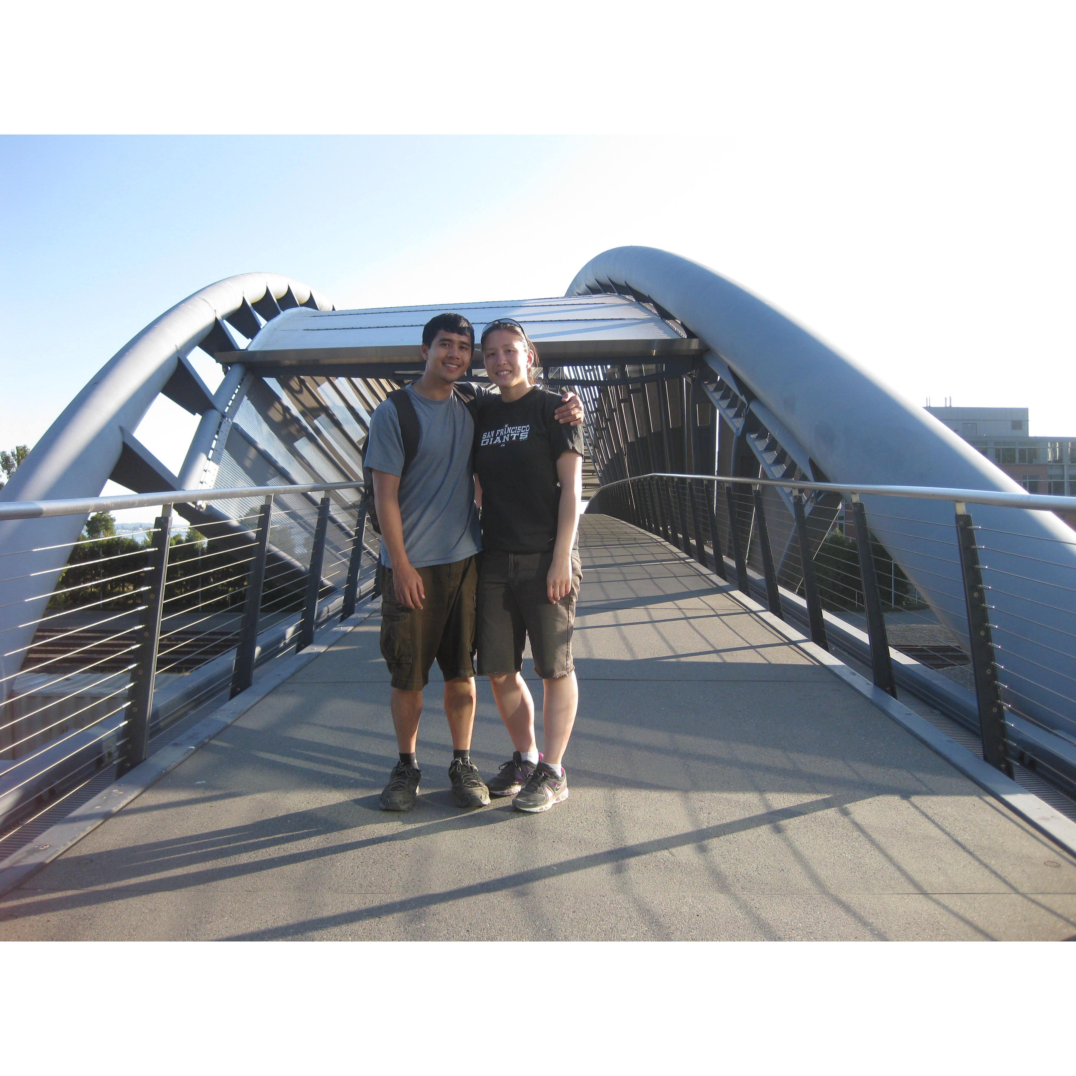 Helix Pedestrian Bridge in 2013