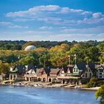 Boathouse Row and Fairmount Park