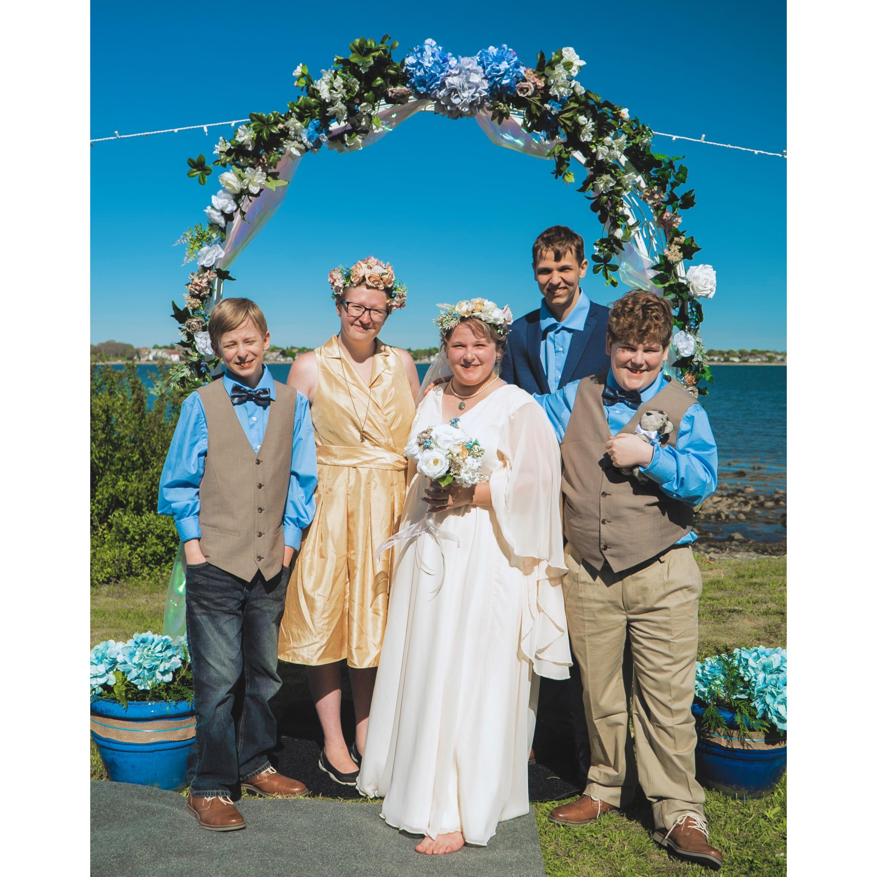 Nessie, Keighla, Kenny, Ben & Tim