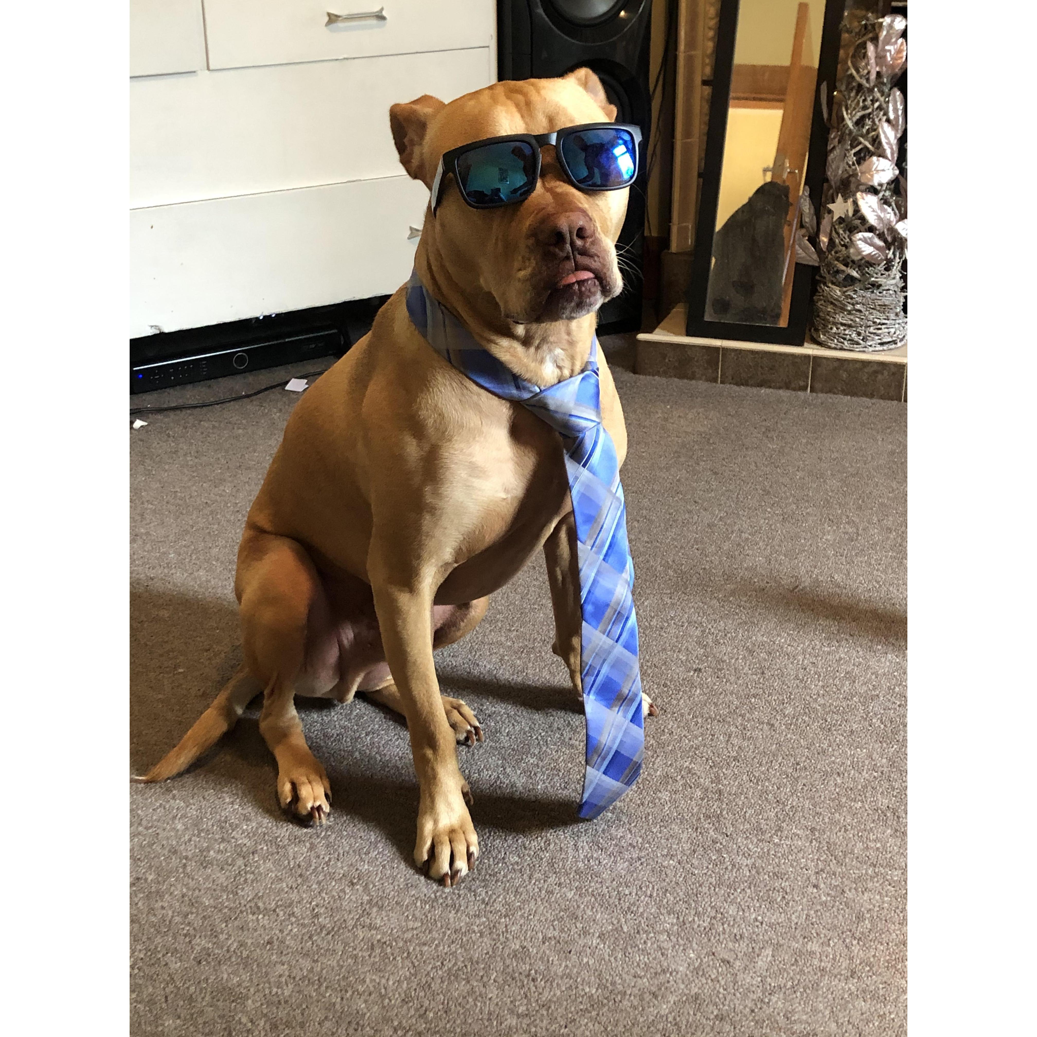 Our hairiest groomsman