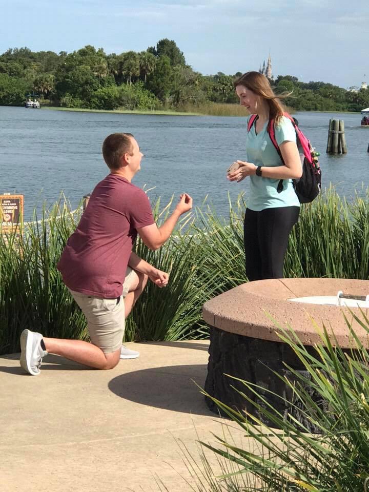 Sarah saying "Yes!"