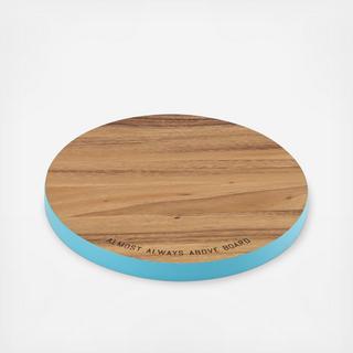 All in Good Taste Round Cutting Board