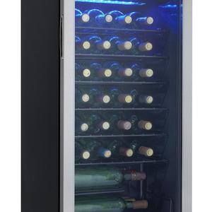 1 Year Parts and Labor in Home service - Danby 36 Bottle Freestanding Wine Cooler