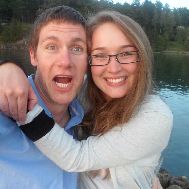 Kyle's first time on Pender Island (2013)... I think he enjoyed himself