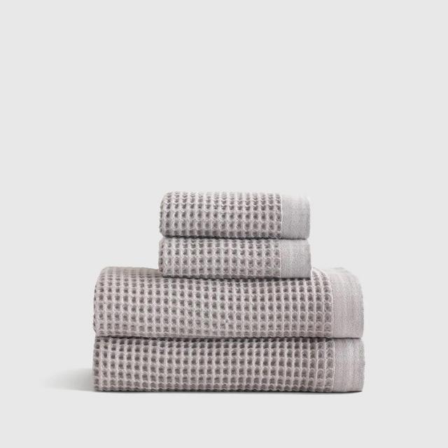 Organic Turkish Waffle Bath Towel Bundle