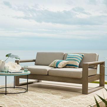 Portside Outdoor Sofa - Weathered Gray