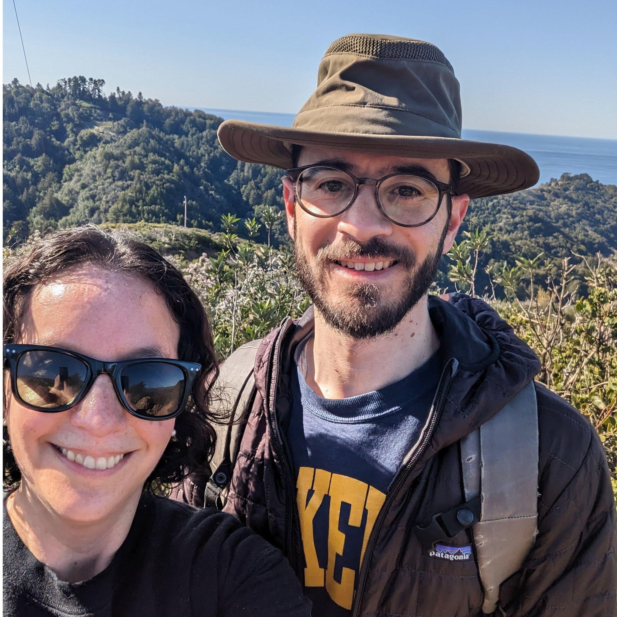 They took a hike in Big Sur and took a picture to prove it! (March '23)