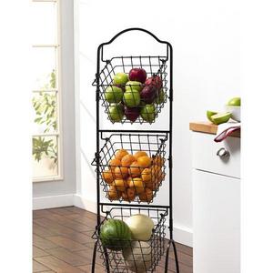 3-Tier Metal Basket