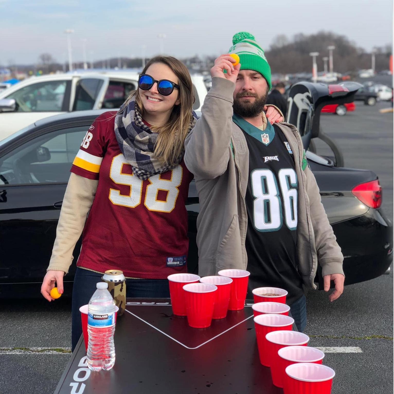 We may root for different teams but we play nice together.