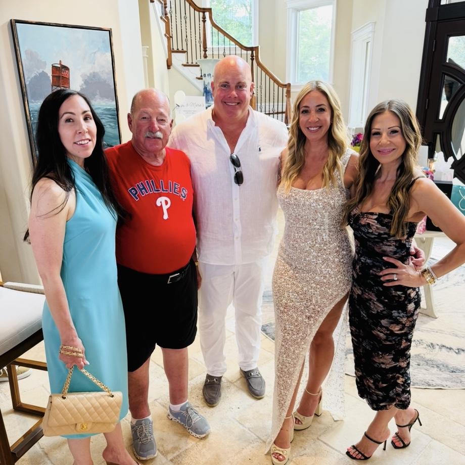 Rebecca (Marie’s sister) , Carlo Accardi (Marie’s Dad), Jim, Marie, Trish (Marie’s sister)
06.28.25