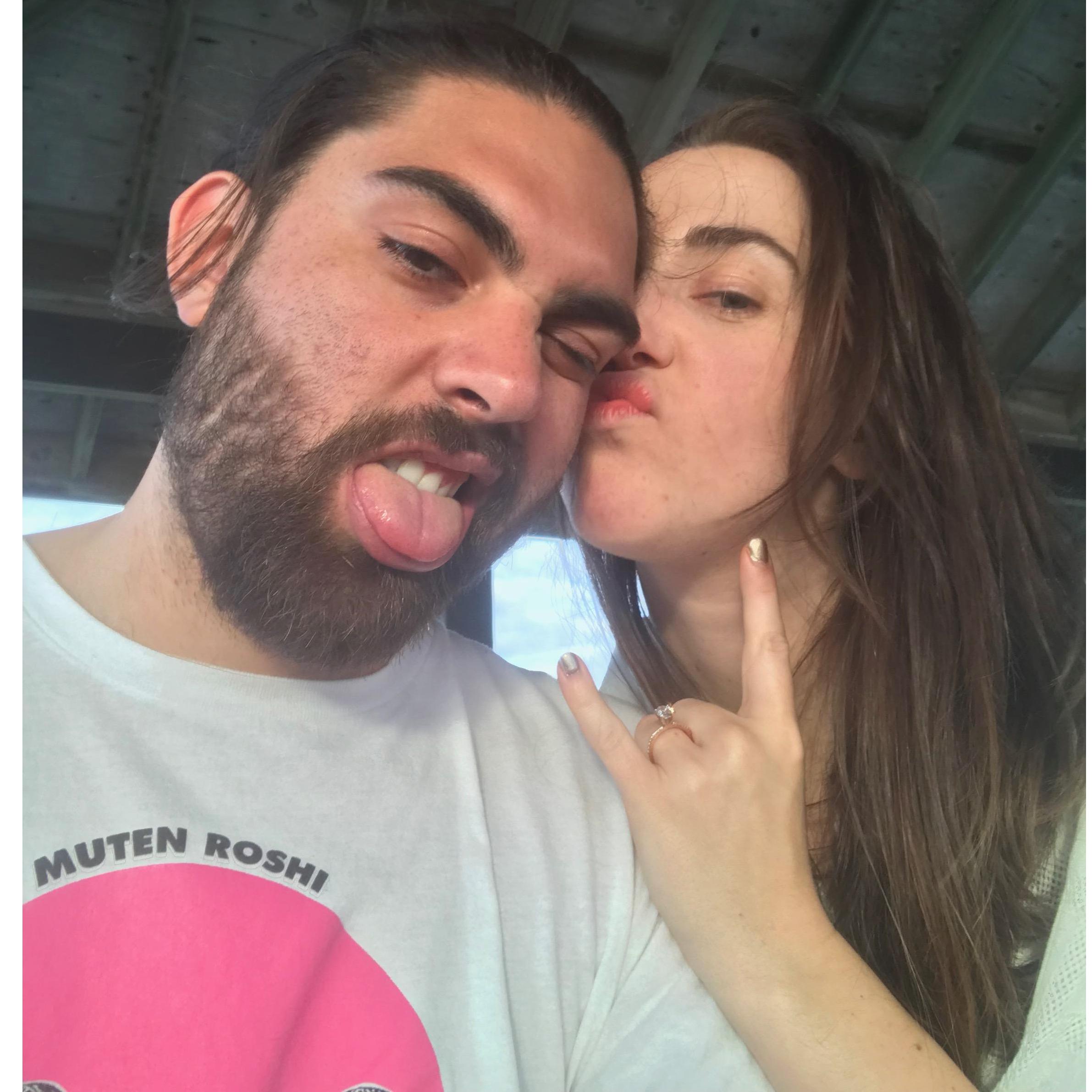 Newly engaged and feeling spicy