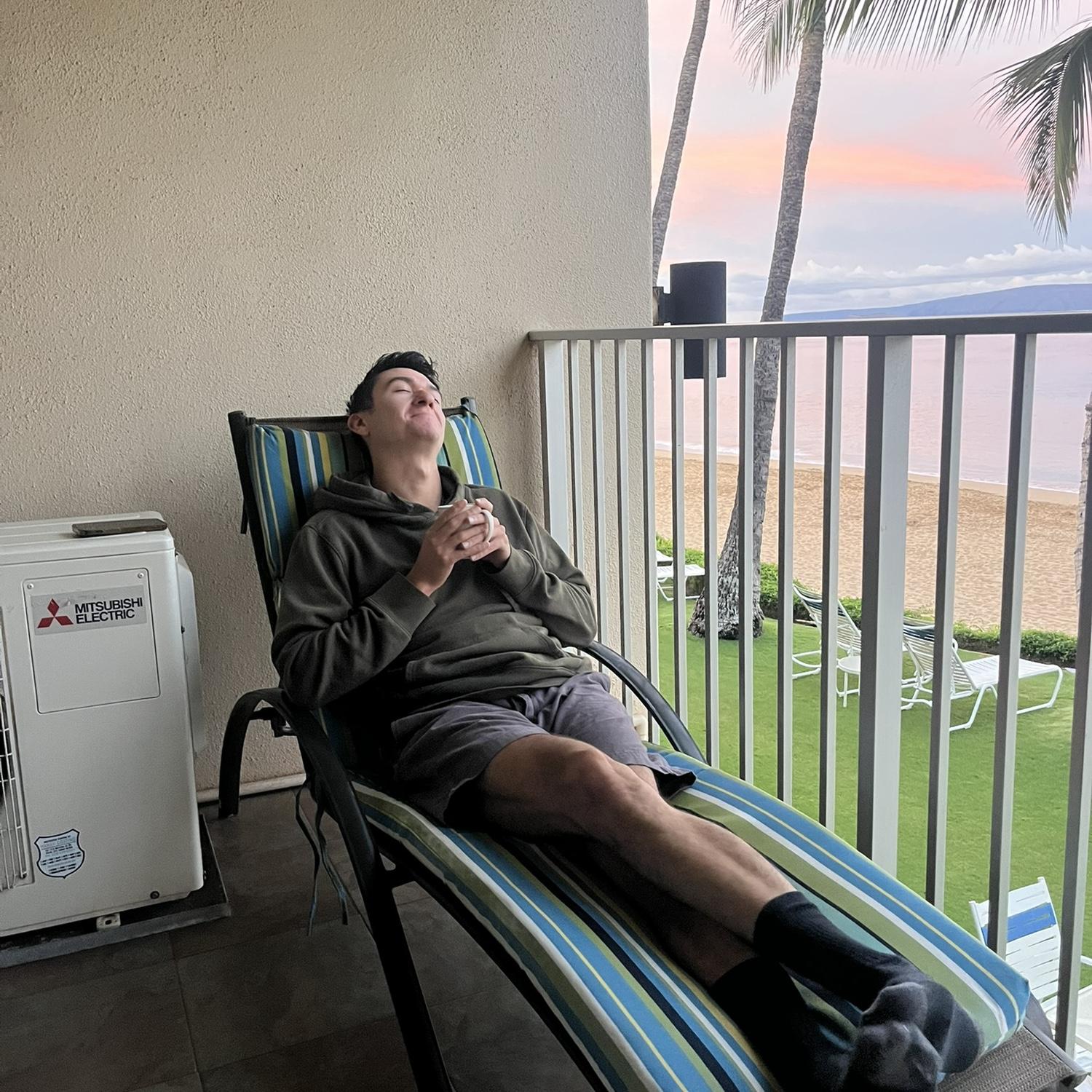 Lizard mode on the Linai in Maui