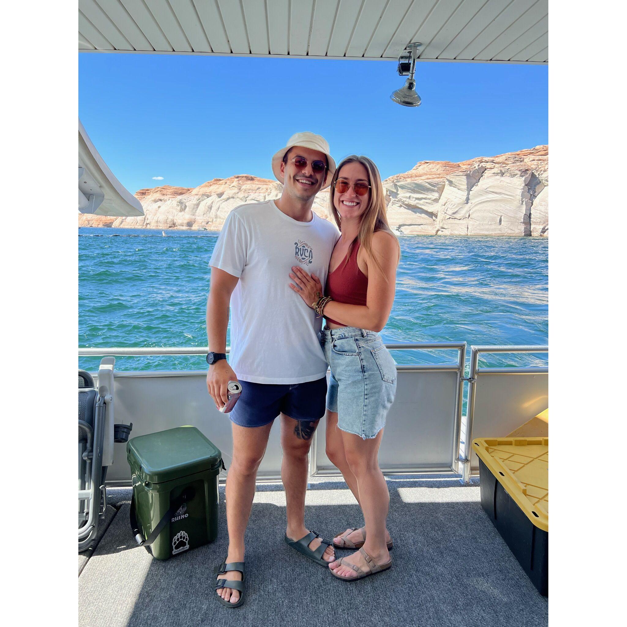 Lake Powell houseboat