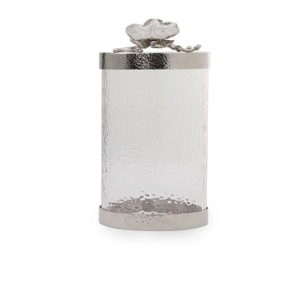 White Orchid Canisters