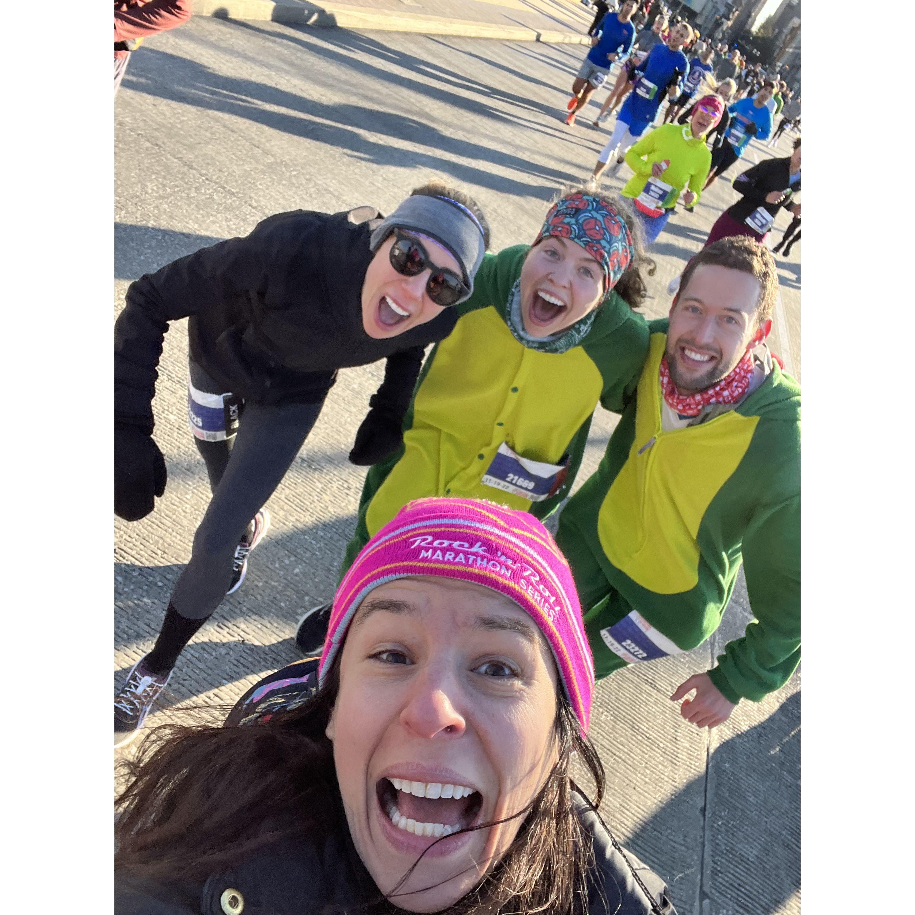 Another Half Marathon, this time in dino onesies