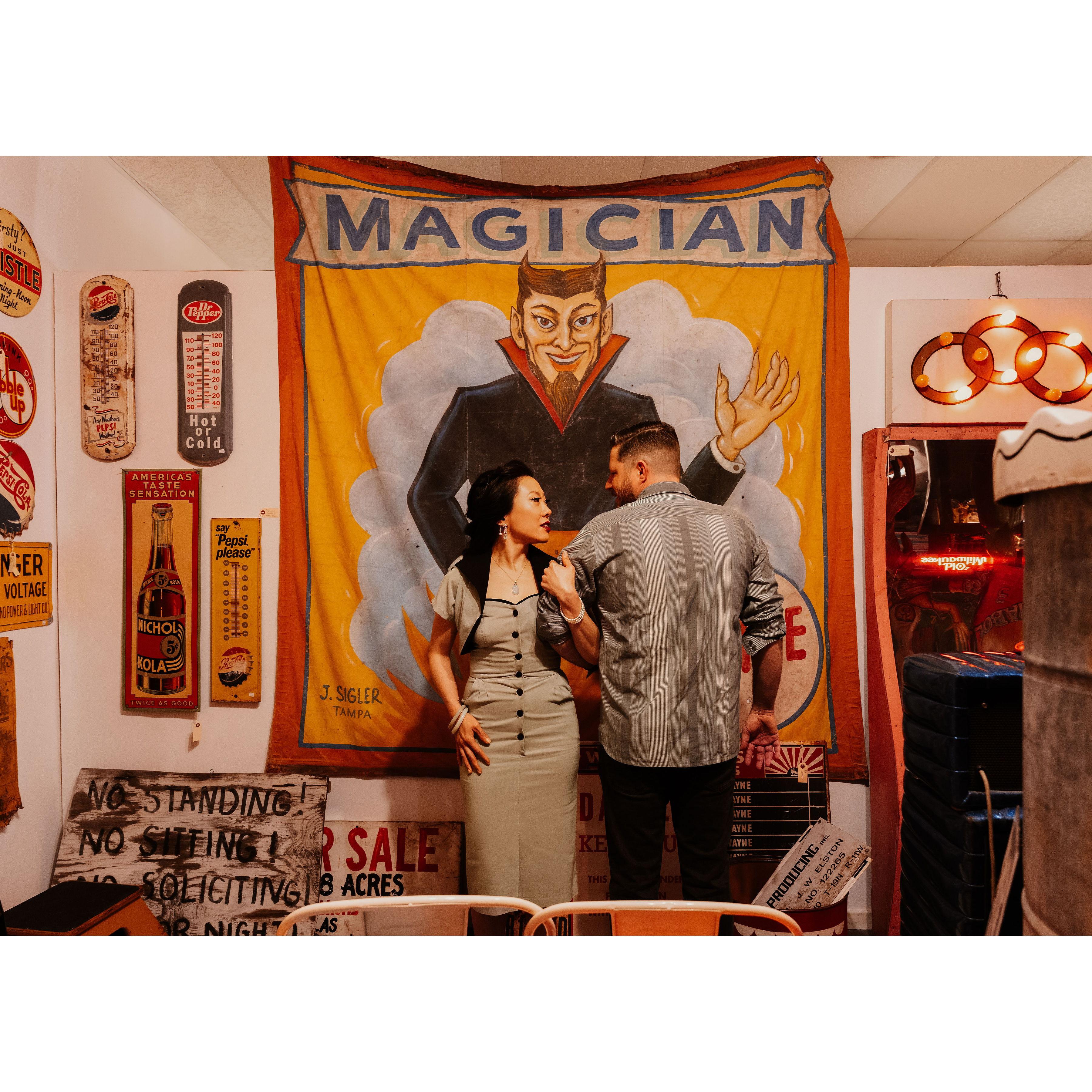 Magic happens if you look for it.