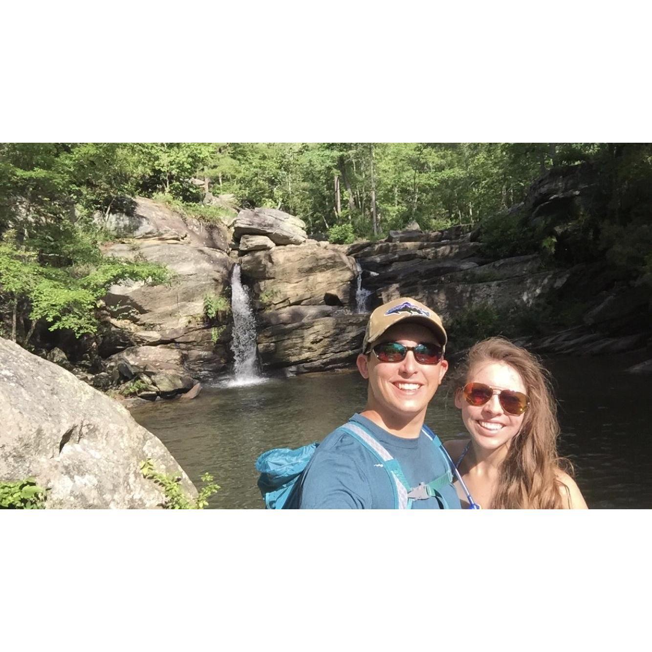 2014, Hiking at Cheaha!