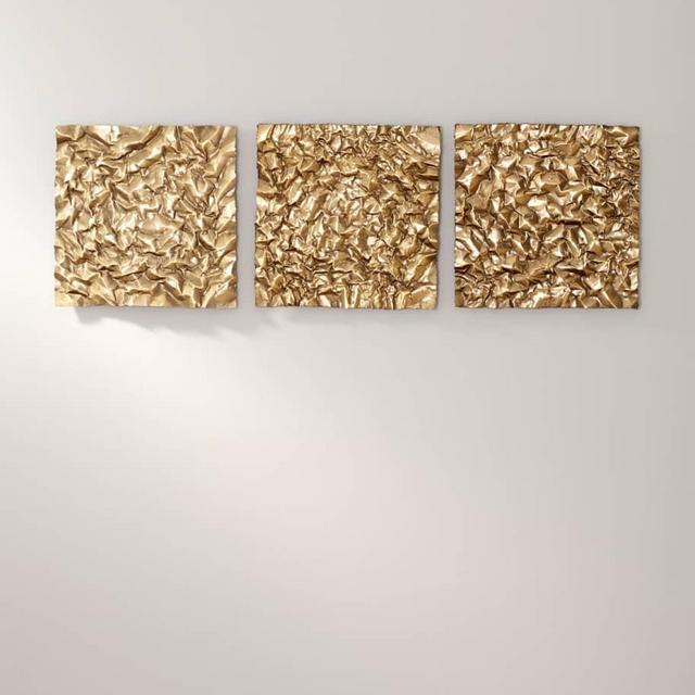 Oaz Square Wall Decor, Set of 3