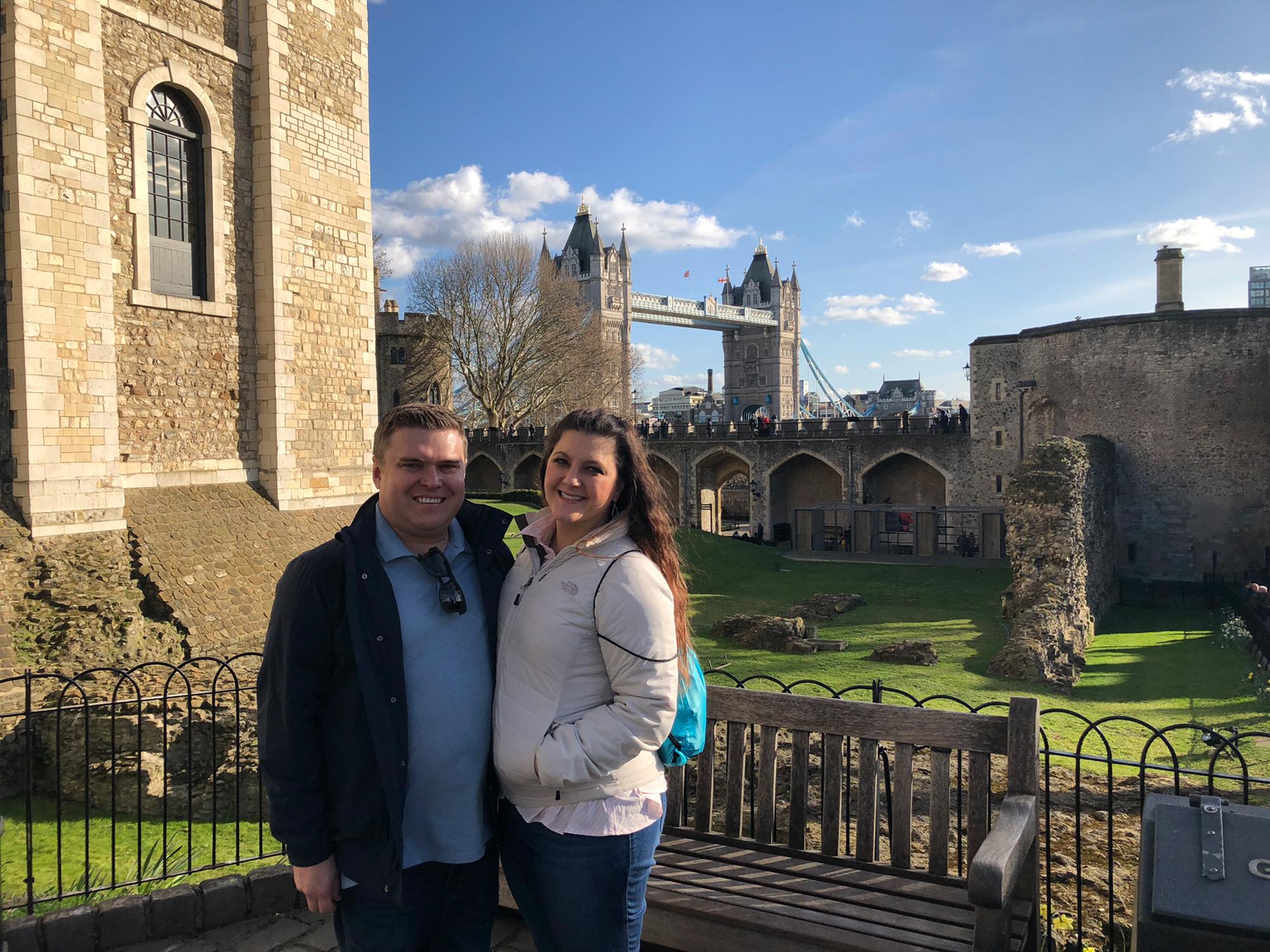 We got to visit the Tower of London!