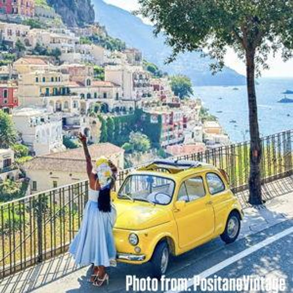Vintage Fiat Ride Tour of Amalfi Coast