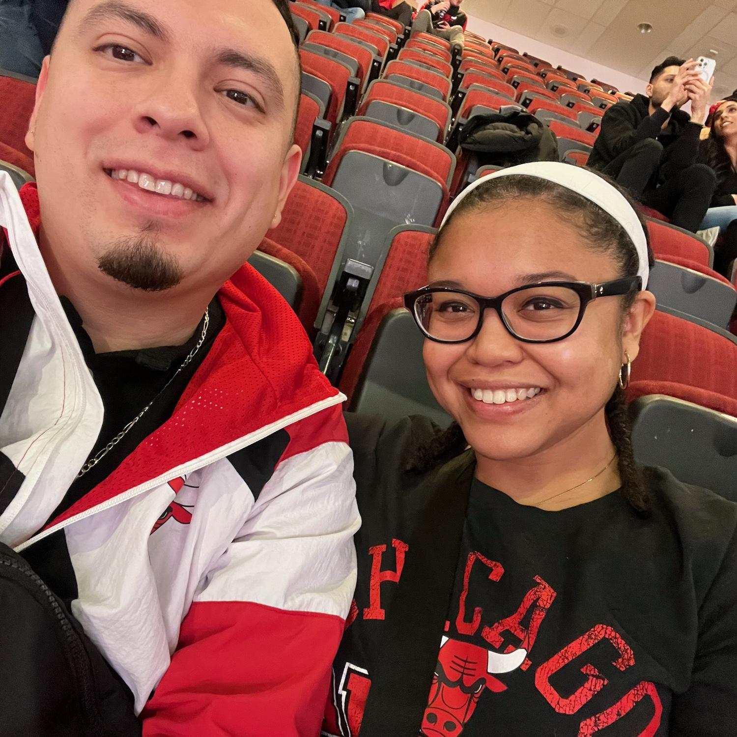 Our first Bulls game