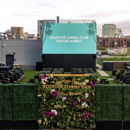 Rooftop Cinema Club + Dinner Date Night