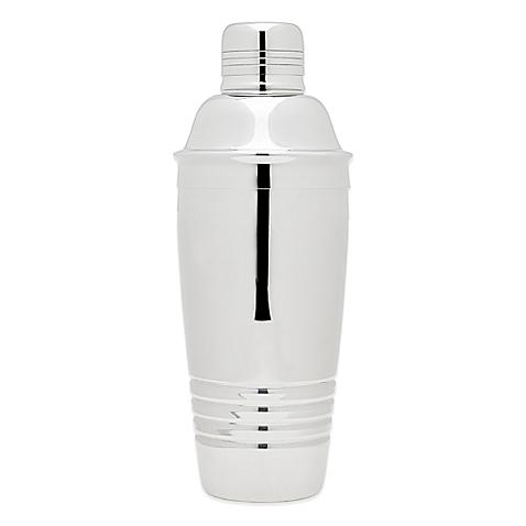 Top Shelf Silver Stainless Steel Double Wall Cocktail Shaker