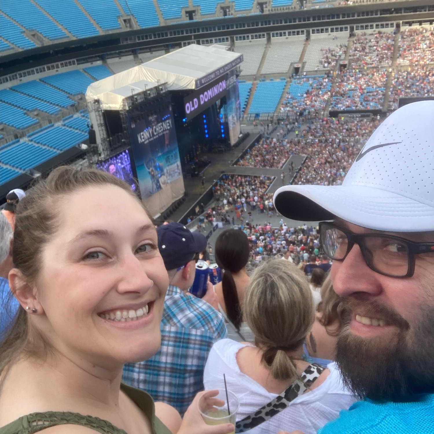Our first Kenny concert! IYKYK