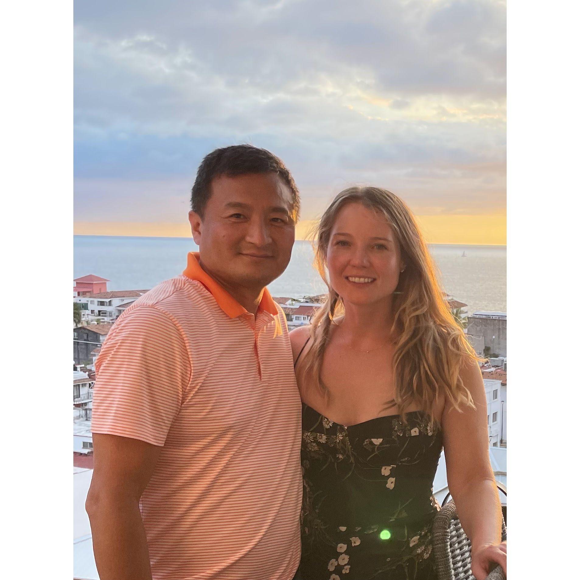 Sunset in Puerto Vallarta