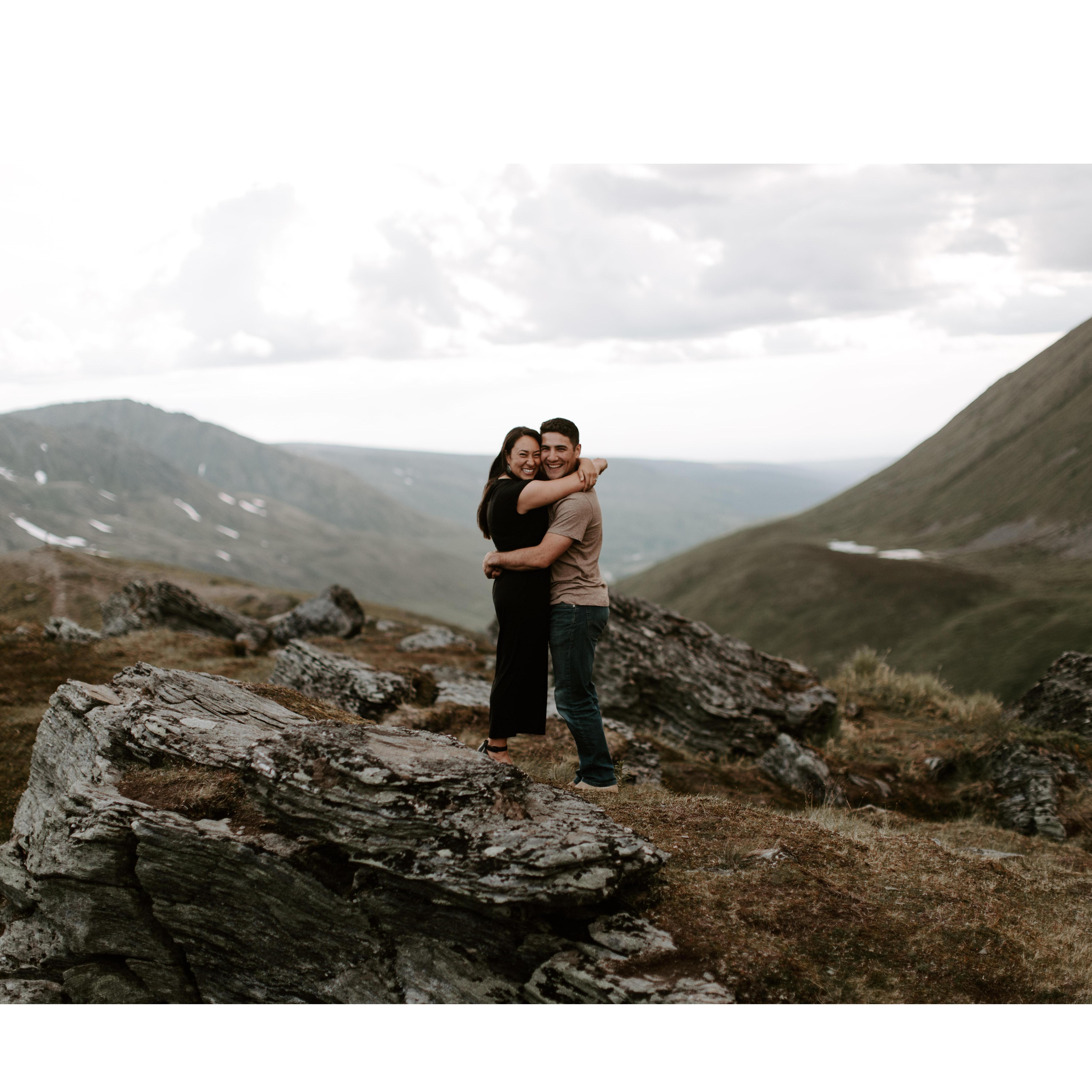 Engagement Photos at Hatcher Pass, Alaska.
PC: Sarah French