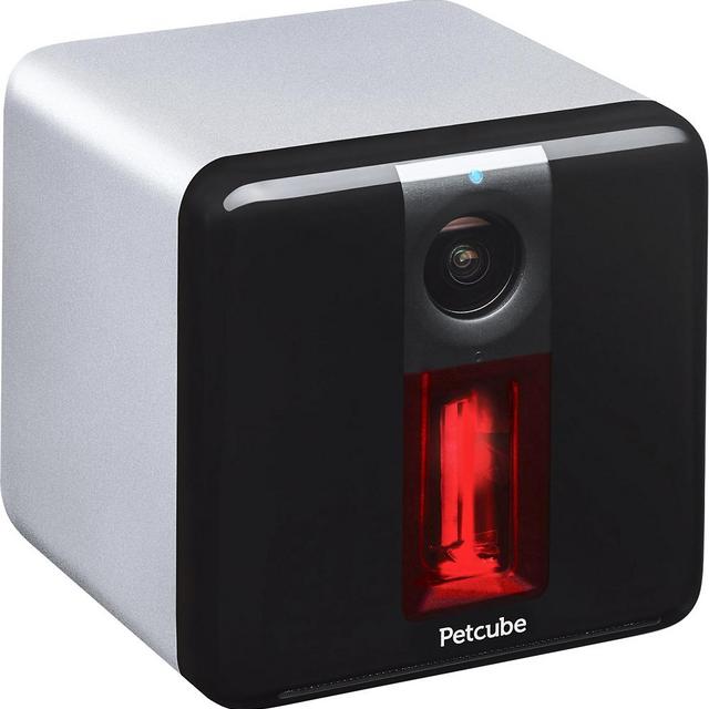 Petcube - Play Indoor 1080p Wi-Fi Camera - Matte Silver