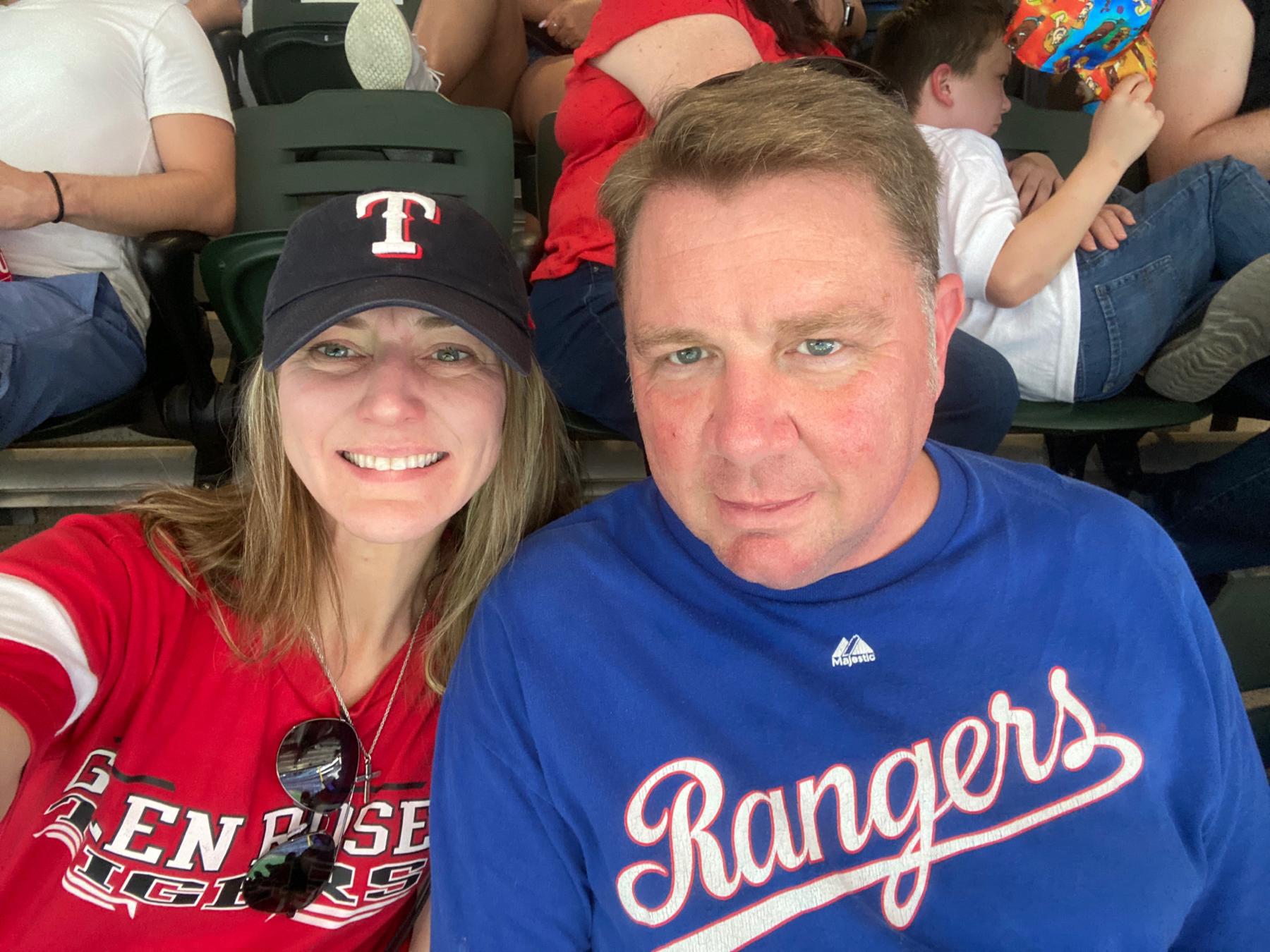 Rangers 2022 opening day!  Thank you God for baseball games and that we get to enjoy them!