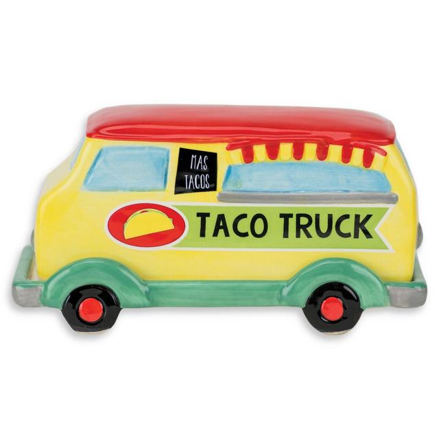 Boston Warehouse Novelty Taco Truck Butter Dish