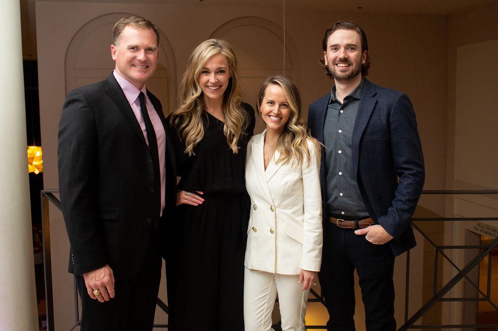 The 2 who forged the plan for G & B to meet - Andrew & Halie Haile