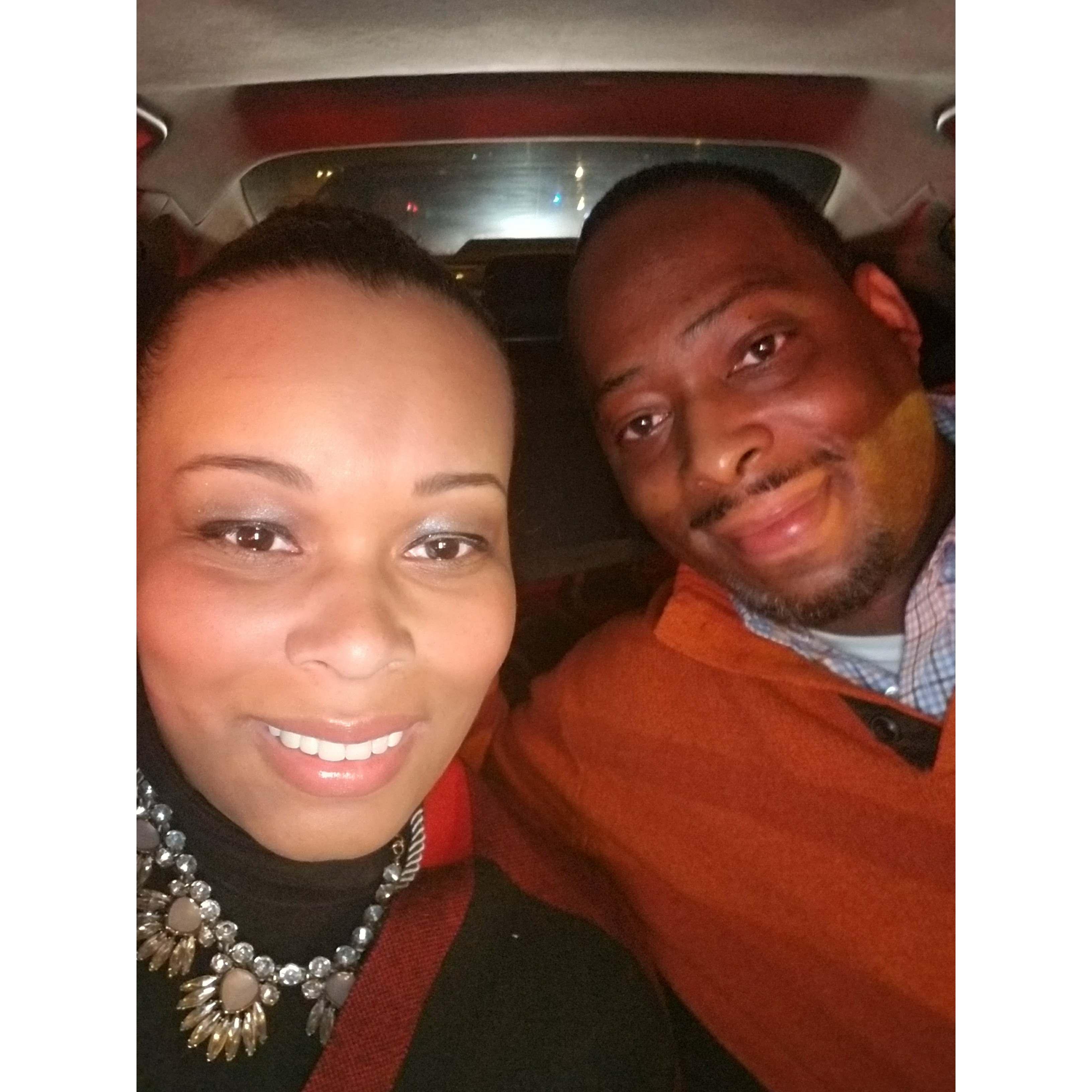 Our 1st New Year's Eve; Heading to the Xscape Concert (12/31/2017)