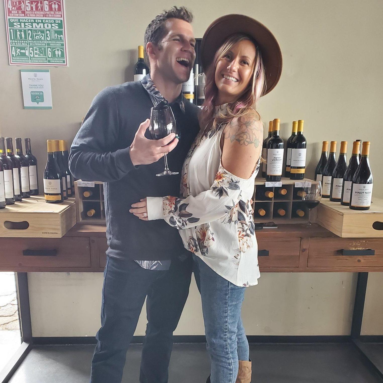 Wine tasting in Guadalupe Vally in Mexico