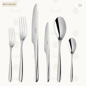 L'Âme de Christofle. 36-Piece Stainless Steel Flatware Set