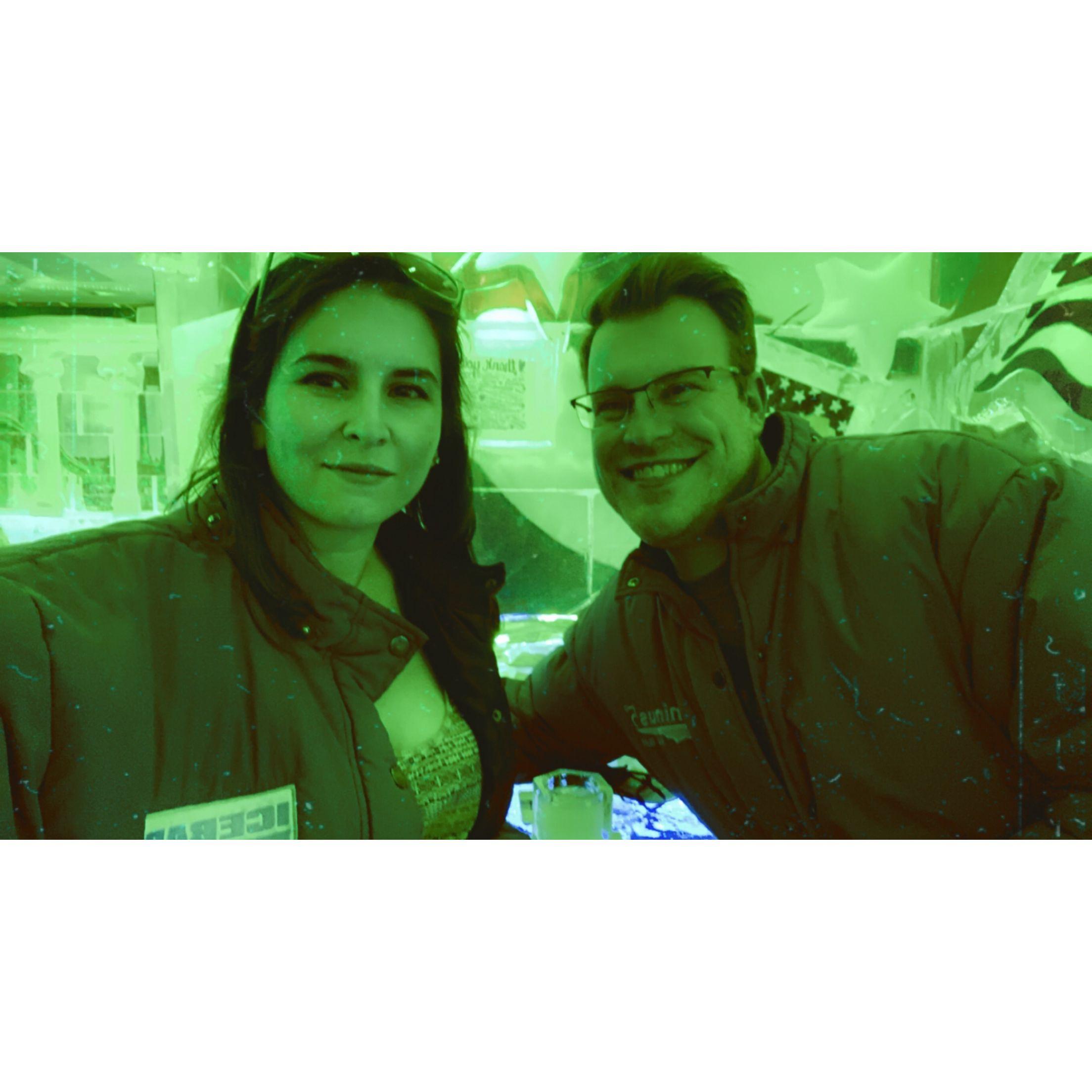 Ice bar in Vegas