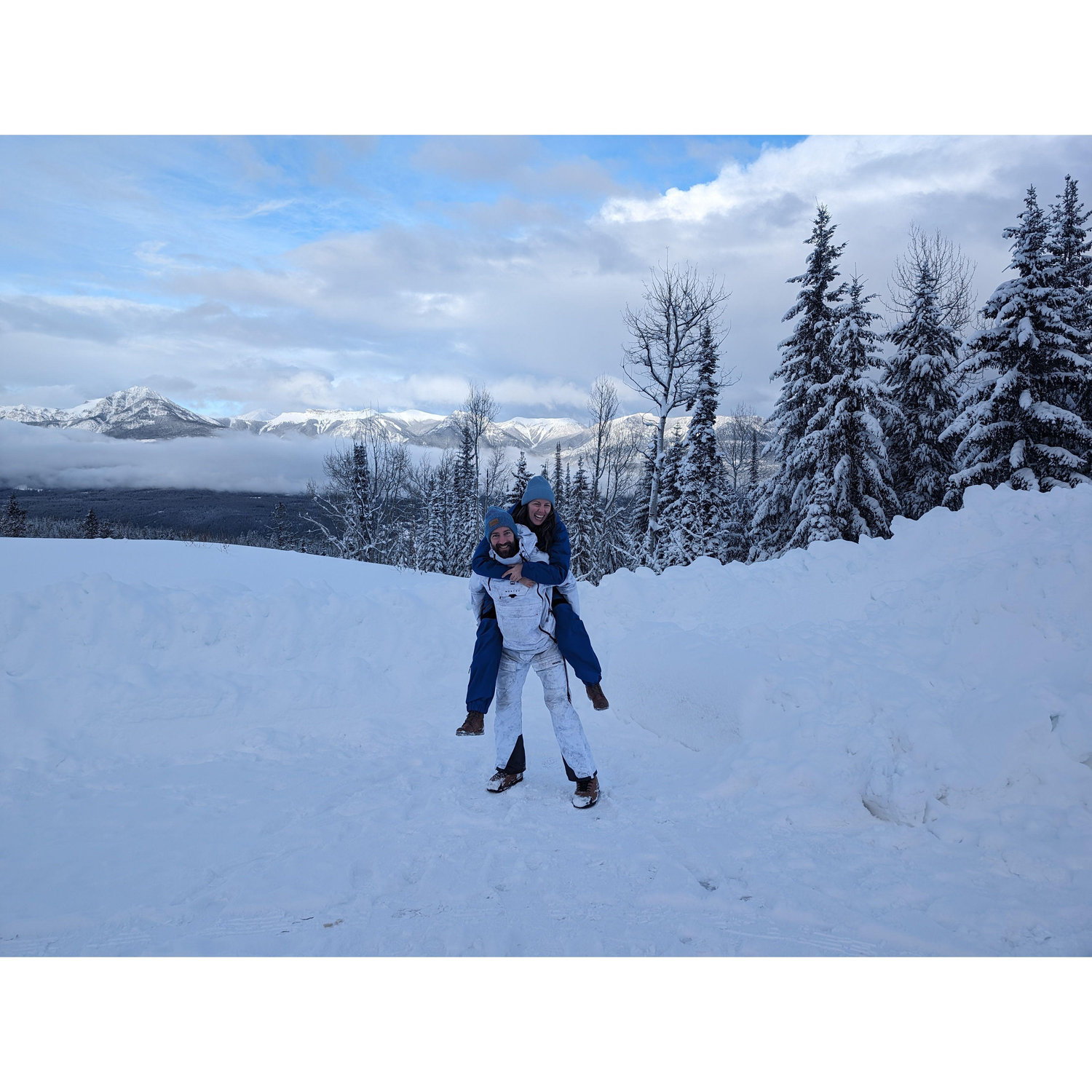 Steph & Liam in Kicking Horse