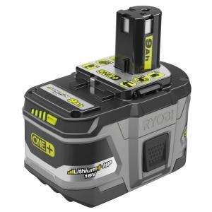 RYOBI 18-Volt ONE+ Lithium-Ion 9.0 Ah LITHIUM+ HP High Capacity Battery-P194 - The Home Depot