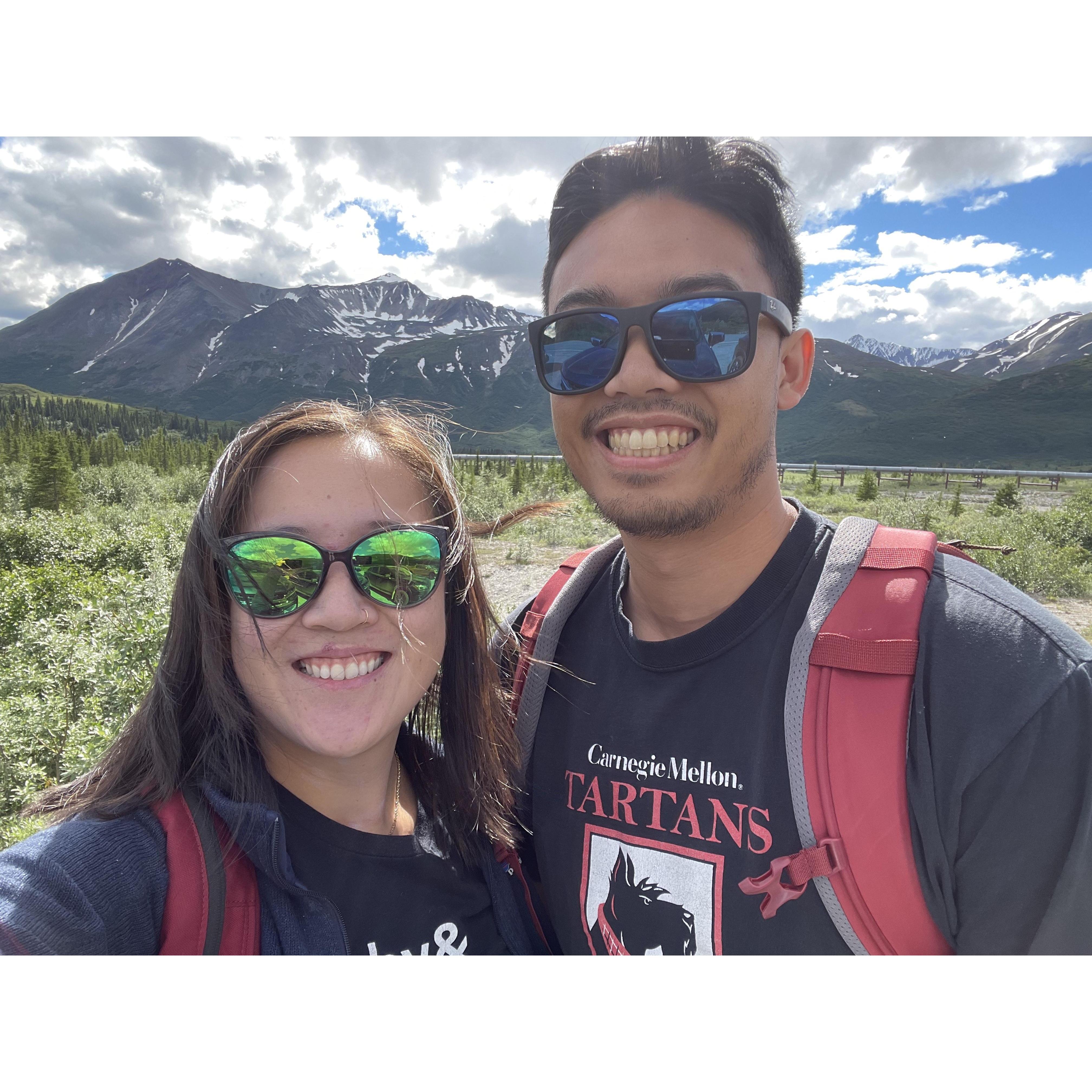 We then drove over 1000 miles in Alaska in 2021. It was the most beautiful place we've ever been to