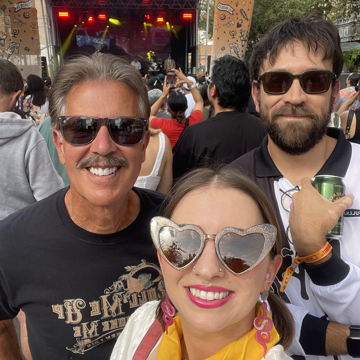Seeing The Flaming Lips with dad!