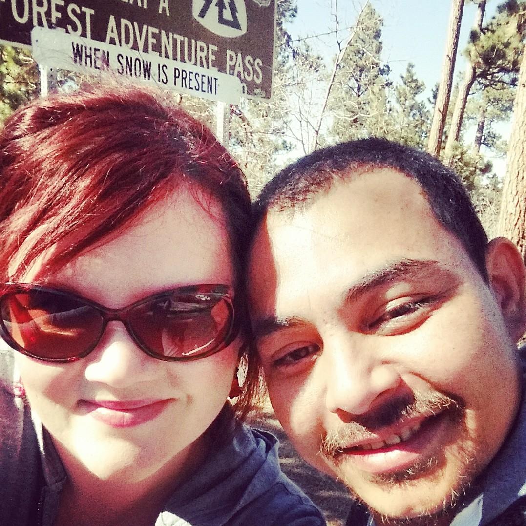 Katie has gotten to see lots of snow in her life, being from WI, but Luis has not had that same experience. We went to see the snow in Big Bear!