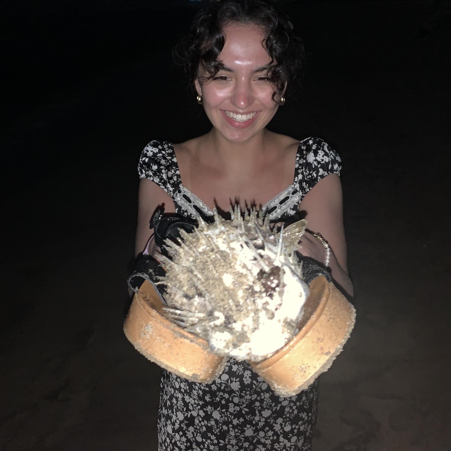 Moments before Paul proposed