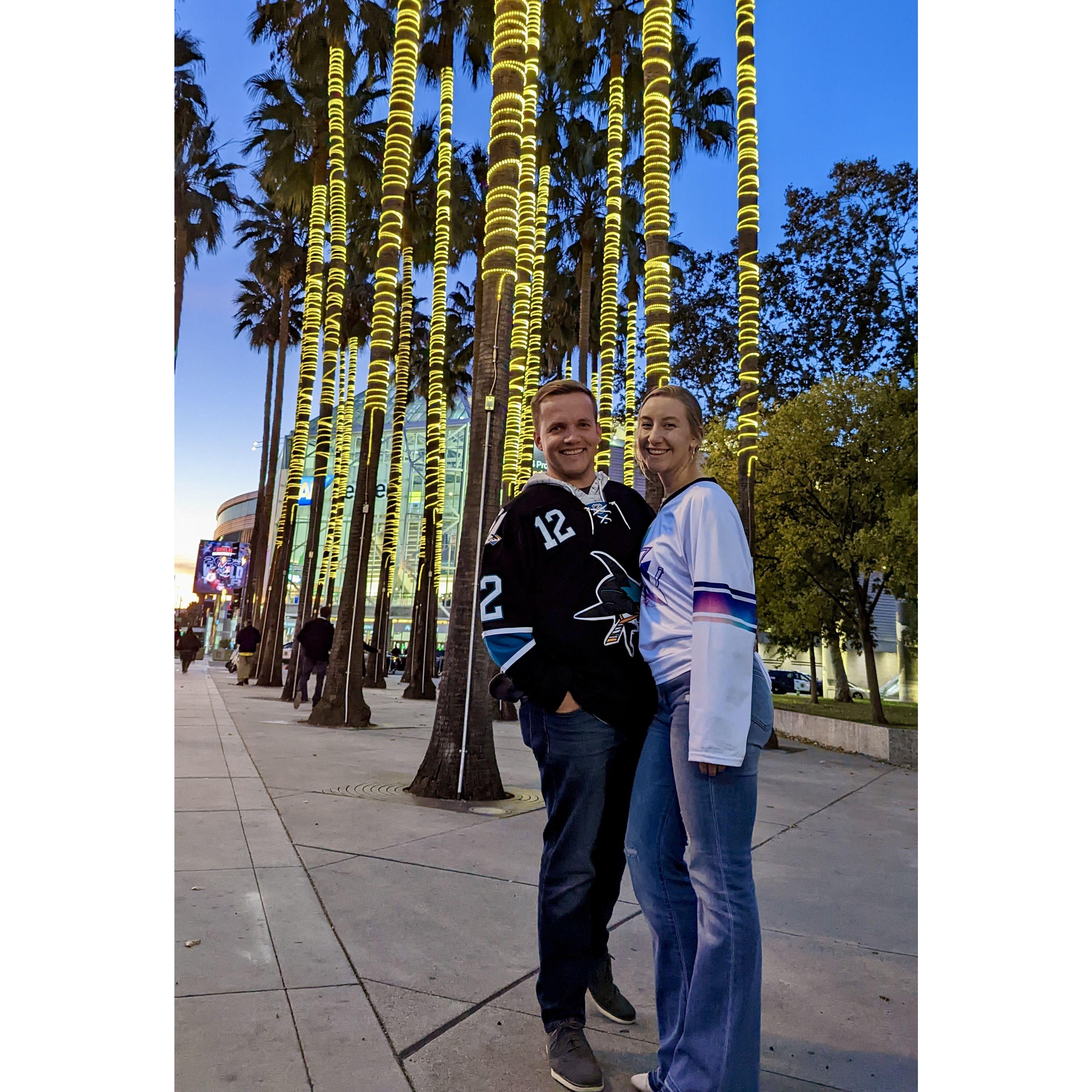 Sharks suck but we sure have fun cheering for the underdog!
