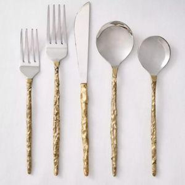 Shelton Metal 5-Piece Place Setting