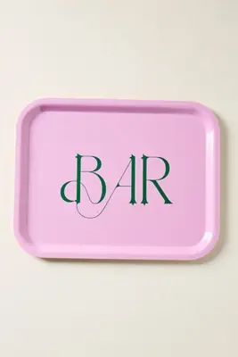 Barrett RM Type Birch Wood Bar Tray