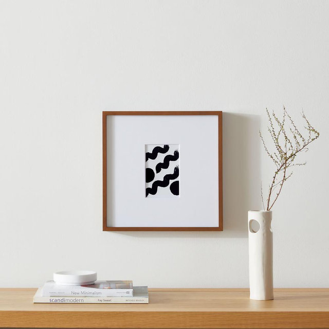 Wood Gallery Frames Walnut 12x12