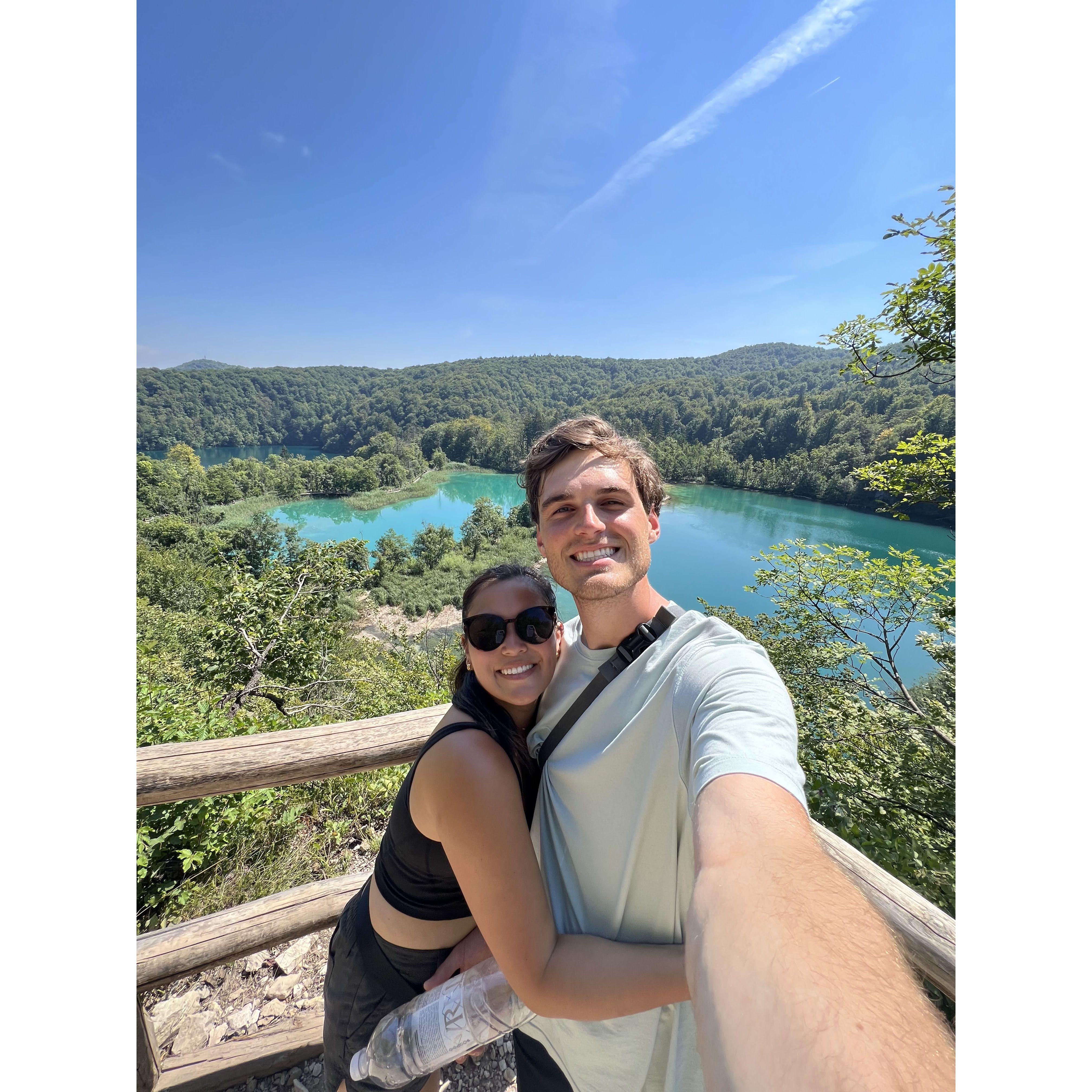The beautiful sights of Plitvice in Croatia
